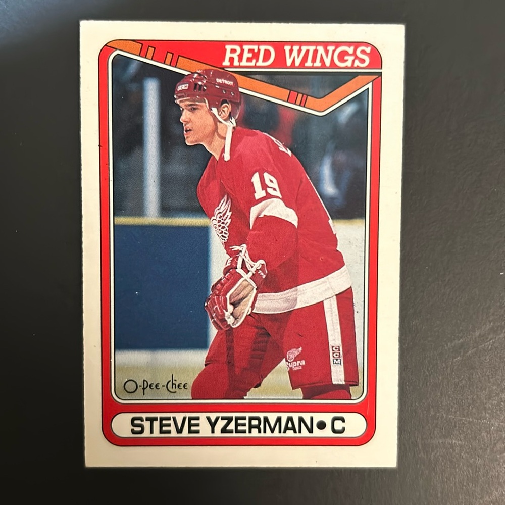 🏒3/$12. Bundle & Save. Steve Yzerman. 1990 O-Pee-Chee. Card # 222